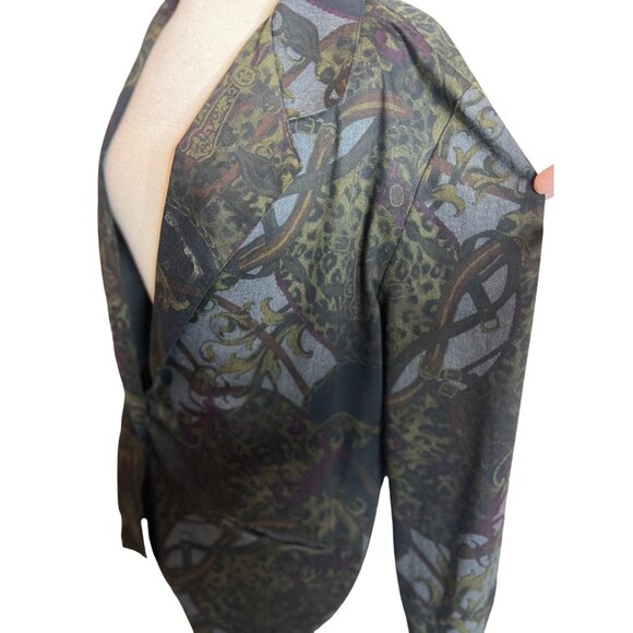 Strategy women’s Blazer size 16 country Art to wear Goth Light Weight - Picture 7 of 16